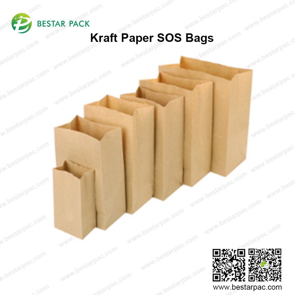  Kraft Paper Sos Bags